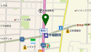 三井のカーシェアーズ リパーク今福鶴見駅前(自転車可)の地図画像