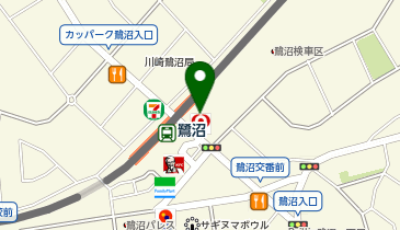 三井のカーシェアーズ 東急ストアさぎ沼店駐車場(B1)(自転車禁止)の地図画像