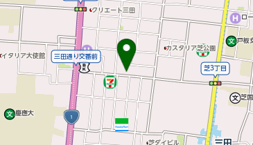 三井のカーシェアーズ エコロパーク芝3丁目第1(自転車禁止)の地図画像