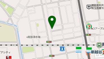 三井のカーシェアーズ リパーク南越谷3丁目第2(自転車可)の地図画像