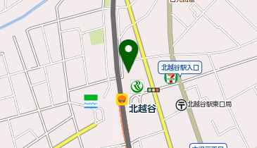 三井のカーシェアーズ リパーク北越谷駅東口第5(自転車可)の地図画像