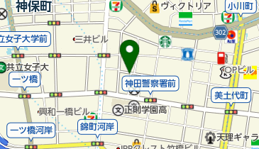 三井のカーシェアーズ リパーク神田錦町第2(自転車禁止)の地図画像
