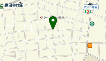 三井のカーシェアーズ リパーク代沢5丁目第5(自転車可)の地図画像
