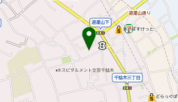 三井のカーシェアーズ リパーク千駄木3丁目第2(自転車可)の地図画像