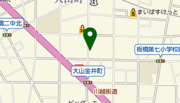 三井のカーシェアーズ リパーク大山金井町第2(自転車可)の地図画像