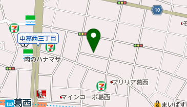三井のカーシェアーズ リパーク東葛西5丁目第2(自転車可)の地図画像