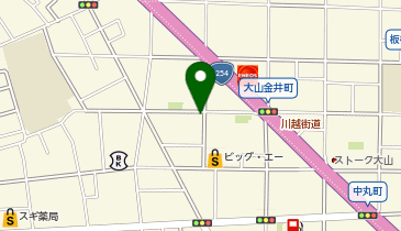 三井のカーシェアーズ リパーク板橋中丸町第2(自転車可)の地図画像
