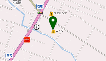 コメリハード&グリーン村上店の地図画像