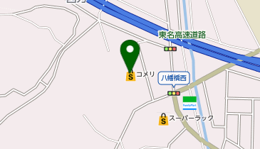 コメリハード&グリーン菊川店の地図画像