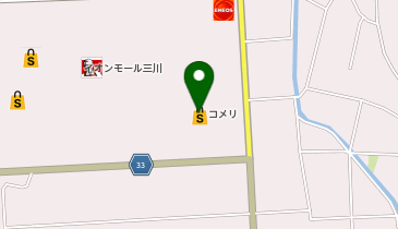 コメリパワー三川店の地図画像