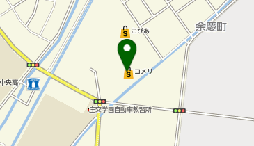 コメリハード&グリーン鶴岡店の地図画像