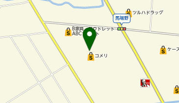 コメリハード&グリーン相馬店の地図画像