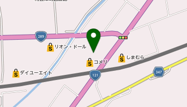 コメリハード&グリーン田島店の地図画像