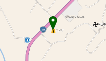 コメリハード&グリーン下仁田店の地図画像