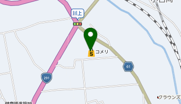 コメリハード&グリーン水上店の地図画像