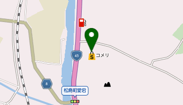 コメリハード&グリーン松島店の地図画像