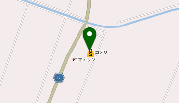 コメリハード&グリーン栗駒店の地図画像