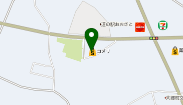 コメリハード&グリーン大郷店の地図画像
