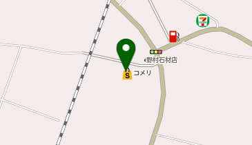コメリハード&グリーン瀬峰店の地図画像