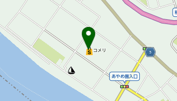 コメリハード&グリーン潮来店の地図画像