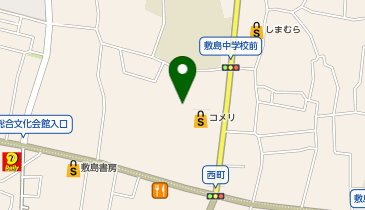 コメリハード&グリーン敷島店※年始は1/2から営業開始の地図画像