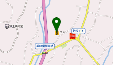コメリハード&グリーン須玉店の地図画像