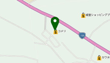 コメリハード&グリーン常北店の地図画像
