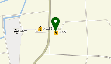 コメリハード&グリーン新穂店の地図画像