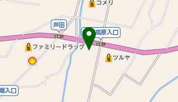 コメリ立科店の地図画像