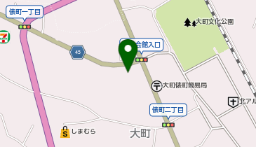 コメリハード&グリーン大町店の地図画像