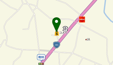 コメリハード&グリーン飯田桐林店の地図画像