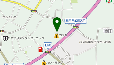 コメリハード&グリーン国見店の地図画像