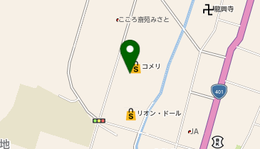 コメリハード&グリーン会津高田店の地図画像