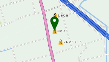 コメリハード&グリーン湖北店の地図画像