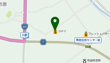 コメリハード&グリーン青垣店の地図画像
