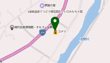 コメリハード&グリーン美作店の地図画像