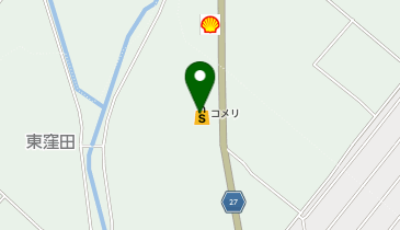 コメリハード&グリーン赤坂店の地図画像