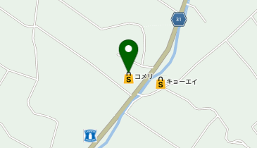 コメリハード&グリーン賀陽店※年始は1/3から営業開始の地図画像