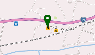 コメリハード&グリーン作東店※年始は1/3から営業開始の地図画像