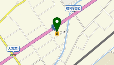 コメリハード&グリーン福岡店(富山県)の地図画像