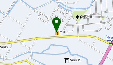 コメリハード&グリーン多賀店の地図画像