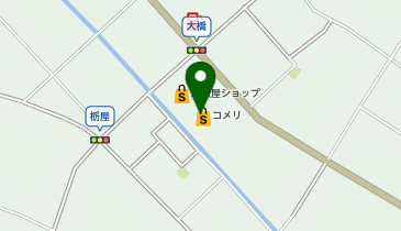 コメリハード&グリーン宇奈月店の地図画像