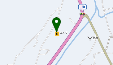 コメリハード&グリーン福岡田瀬店の地図画像