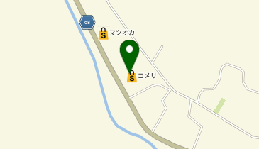 コメリハード&グリーン美濃白川店※年始は1/2から営業開始の地図画像