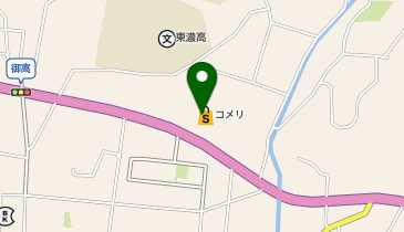 コメリハード&グリーン御嵩店の地図画像