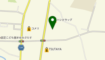 コメリパワー安達店の地図画像