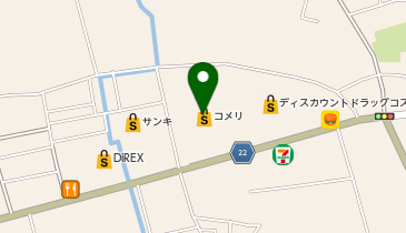 コメリパワーみやき店の地図画像