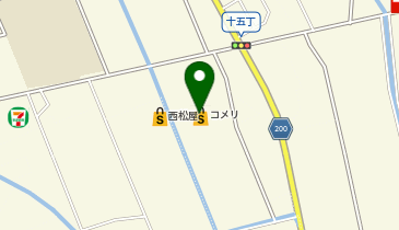 コメリパワー宮野店の地図画像
