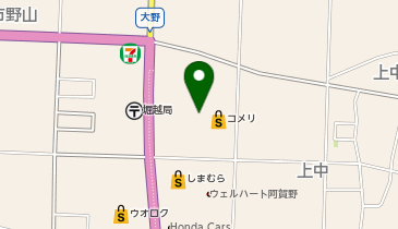 コメリハード&グリーン水原店の地図画像
