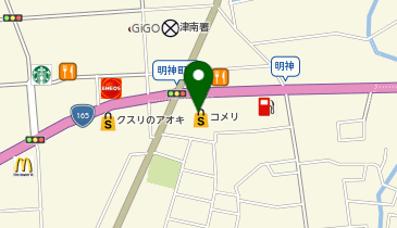 コメリPRO久居店※年始は1/2から営業開始の地図画像